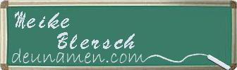 Meike Blersch Visitenkarte